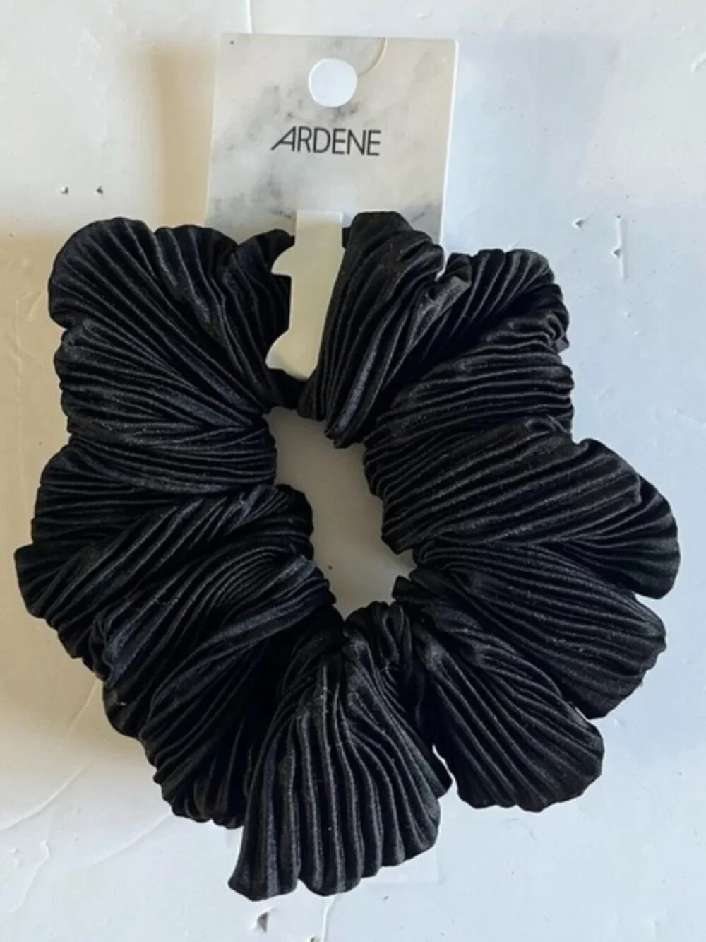 Set of 2 Hair Scrunchies - 1 Towel Scrunchie (Pre-Owned), 1 Reg Scrunchie (New)